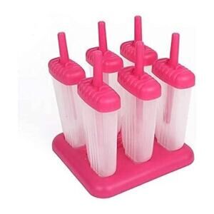 Popsicles Molds Ozera Set of 6 Ice Pop Molds Maker Easy Release Popsicle Mold